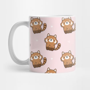 Red Panda Cute Animal Pattern Mug